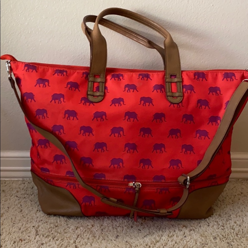 Stella and Dot Expandable Getaway Bag